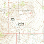 United States Geological Survey Goose Egg Butte, OR (1984, 24000-Scale) digital map