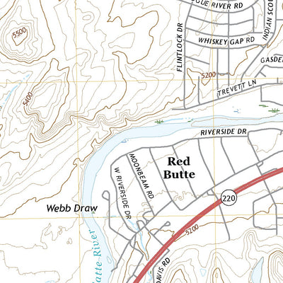 United States Geological Survey Goose Egg, WY (2021, 24000-Scale) digital map