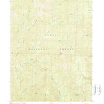 United States Geological Survey Goose Gap, CA (1990, 24000-Scale) digital map
