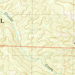 United States Geological Survey Goose Gap, CA (1990, 24000-Scale) digital map