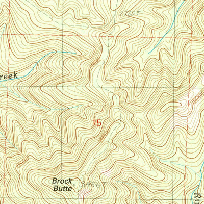 United States Geological Survey Goose Gap, CA (1990, 24000-Scale) digital map