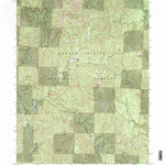 United States Geological Survey Goose Gap, CA (1998, 24000-Scale) digital map