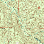 United States Geological Survey Goose Gap, CA (1998, 24000-Scale) digital map