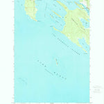 United States Geological Survey Goose Island, MI (1964, 24000-Scale) digital map