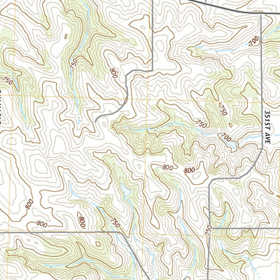 United States Geological Survey Goose Lake, IA (2022, 24000-Scale) digital map