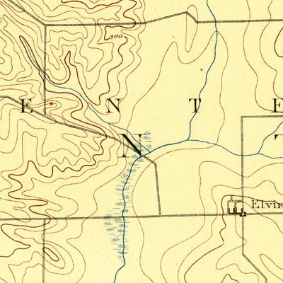 United States Geological Survey Goose Lake, IA-IL (1892, 62500-Scale) digital map