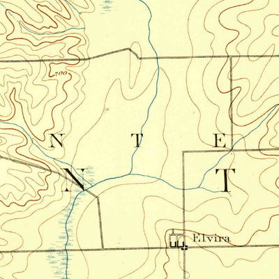 United States Geological Survey Goose Lake, IA-IL (1894, 62500-Scale) digital map