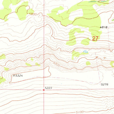 United States Geological Survey Goose Lake, MT (1968, 24000-Scale) digital map