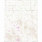 United States Geological Survey Goose Lake SW, NE (1981, 24000-Scale) digital map
