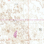 United States Geological Survey Goose Lake SW, NE (1981, 24000-Scale) digital map