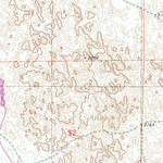 United States Geological Survey Goose Lake SW, NE (1981, 24000-Scale) digital map