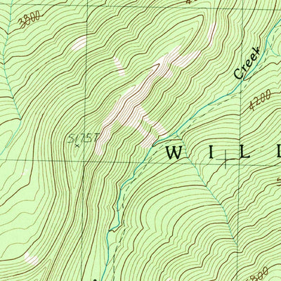 United States Geological Survey Goose Prairie, WA (1988, 24000-Scale) digital map