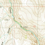 United States Geological Survey Gooseberry Creek, ID (1989, 24000-Scale) digital map