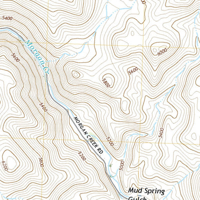 United States Geological Survey Gooseberry Creek, ID (2020, 24000-Scale) digital map