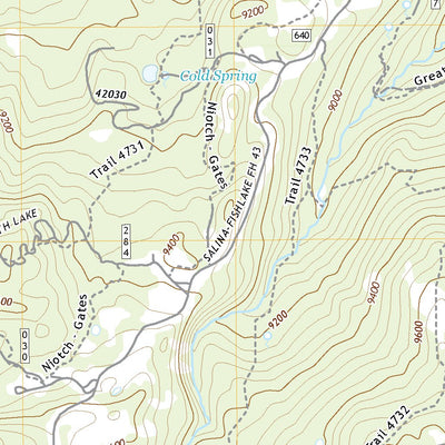 United States Geological Survey Gooseberry Creek, UT (2020, 24000-Scale) digital map
