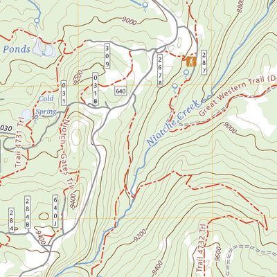 United States Geological Survey Gooseberry Creek, UT (2023, 24000-Scale) digital map