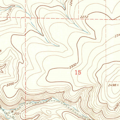 United States Geological Survey Gooseberry, OR (1968, 24000-Scale) digital map