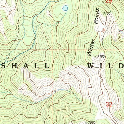 United States Geological Survey Gooseberry Park, MT (1994, 24000-Scale) digital map
