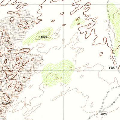 United States Geological Survey Gopher Spring, AZ (1982, 24000-Scale) digital map