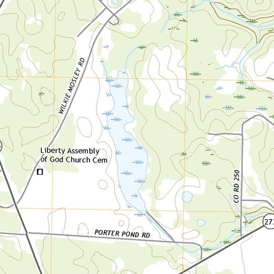 United States Geological Survey Gordon, AL (2020, 24000-Scale) digital map