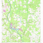 United States Geological Survey Gordon, AL-GA (1970, 24000-Scale) digital map