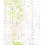 United States Geological Survey Gordon Creek, NV (1969, 24000-Scale) digital map
