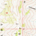United States Geological Survey Gordon Creek, NV (1969, 24000-Scale) digital map