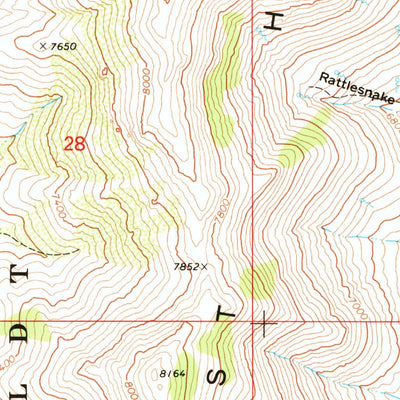 United States Geological Survey Gordon Creek, NV (1969, 24000-Scale) digital map