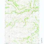 United States Geological Survey Gordon Creek, WY (1967, 24000-Scale) digital map
