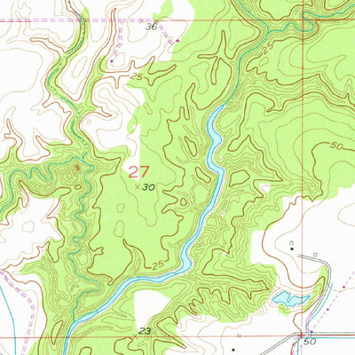 United States Geological Survey Gordon, LA (1956, 24000-Scale) digital map