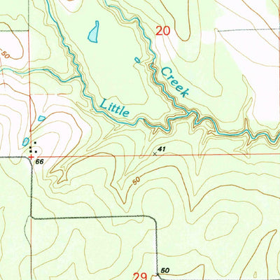United States Geological Survey Gordon, LA (1994, 24000-Scale) digital map