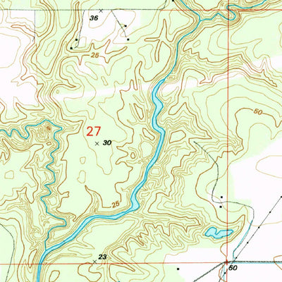 United States Geological Survey Gordon, LA (1994, 24000-Scale) digital map