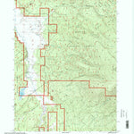 United States Geological Survey Gordon Lake, OR (1998, 24000-Scale) digital map
