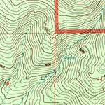 United States Geological Survey Gordon Lake, OR (1998, 24000-Scale) digital map