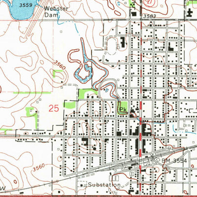 United States Geological Survey Gordon, NE (1969, 24000-Scale) digital map