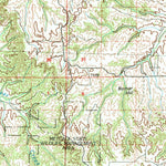 United States Geological Survey Gordon, NE-SD (1985, 100000-Scale) digital map