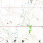 United States Geological Survey Gordon NW, NE-SD (1969, 24000-Scale) digital map