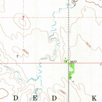 United States Geological Survey Gordon NW, NE-SD (1969, 24000-Scale) digital map