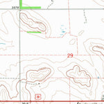 United States Geological Survey Gordon SE, NE (1969, 24000-Scale) digital map