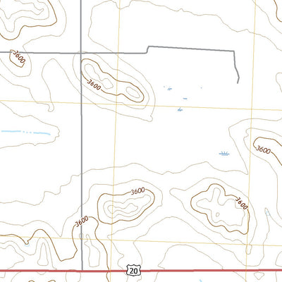 United States Geological Survey Gordon SE, NE (2021, 24000-Scale) digital map