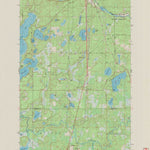 United States Geological Survey Gordon, WI (1982, 24000-Scale) digital map