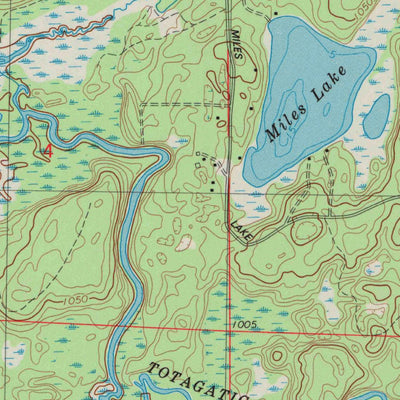 United States Geological Survey Gordon, WI (1982, 24000-Scale) digital map