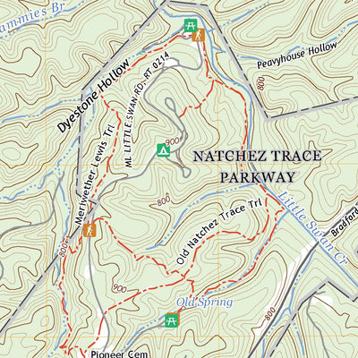 United States Geological Survey Gordonsburg, TN (2022, 24000-Scale) digital map