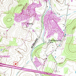 United States Geological Survey Gordonsville, TN (1962, 24000-Scale) digital map