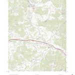 United States Geological Survey Gordonsville, TN (2022, 24000-Scale) digital map