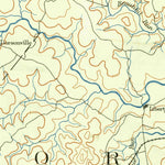 United States Geological Survey Gordonsville, VA (1892, 125000-Scale) digital map