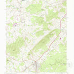 United States Geological Survey Gordonsville, VA (1970, 24000-Scale) digital map