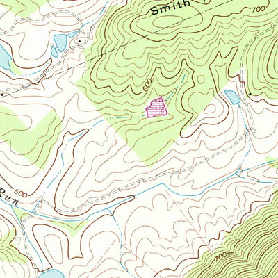 United States Geological Survey Gordonsville, VA (1970, 24000-Scale) digital map