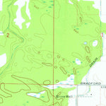 United States Geological Survey Gordonville, MI (1973, 24000-Scale) digital map