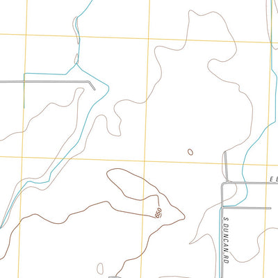 United States Geological Survey Gordonville, MI (2011, 24000-Scale) digital map